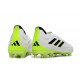 Crampons adidas Copa Pure.1 FG Blanc Noir Citron Lucide
