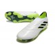 Crampons adidas Copa Pure.1 FG Blanc Noir Citron Lucide