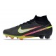 Nike Air Zoom Mercurial Superfly Elite IX FG MR Noir Argentee