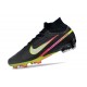 Nike Air Zoom Mercurial Superfly Elite IX FG MR Noir Argentee