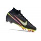 Nike Air Zoom Mercurial Superfly Elite IX FG MR Noir Argentee