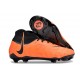 Crampons Nike Phantom Luna Elite FG Orange Noir