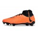 Crampons Nike Phantom Luna Elite FG Orange Noir