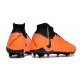 Crampons Nike Phantom Luna Elite FG Orange Noir