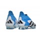 adidas Predator Accuracy+ FG Chaussure Blanc Bleu Noir