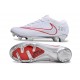 Nike Air Zoom Mercurial Vapor 15 Elite FG Blanc Rouge