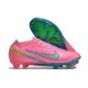 Nike Air Zoom Mercurial Vapor 15 Elite FG Rose Bleu