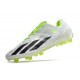 adidas X Crazyfast+ FG Crampons Blanc Noir Citron Lucide