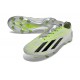 adidas X Crazyfast Strung+ FG Crampons Gris Citron Lucide 