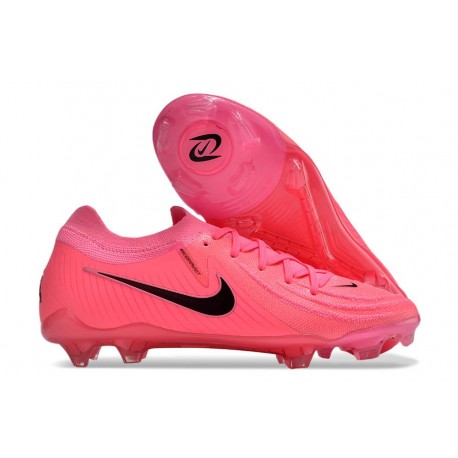 Nike Phantom Luna 2 Elite Low FG Neuf Rose Noir