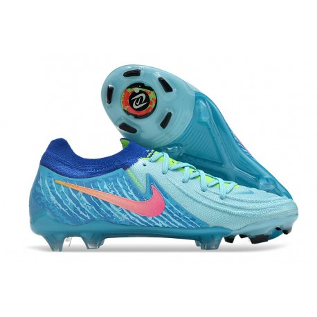 Nike Phantom Luna 2 Elite Low FG Neuf Bleu Rose