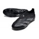 Crampons adidas Predator Elite Laceless FG Noir Carbone