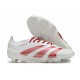 adidas Predator Elite FG Neuf Blanc Rouge
