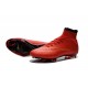 Crampon Nouveau 2015 Nike Mercurial Superfly 4 FG CR7 Cristiano Ronaldo Rouge Or