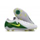 Nike Phantom Luna 2 Elite Low FG Neuf Blanc Vert