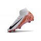 Nike Air Zoom Mercurial Superfly 10 Elite FG Blanc Noir Orange