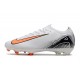 Chaussure Nike Mercurial Vapor XVI Elite FG Blanc Orange Noir