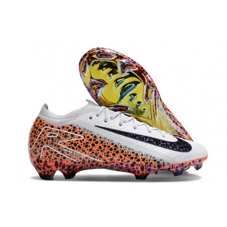 Chaussure Nike Mercurial Vapor XVI Elite FG Blanc Noir