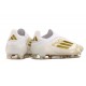 Adidas F50 Elite Sans Lacets FG Neuf Day Spark - Blanc Doré