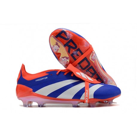 Chaussure adidas Predator Elite FT FG Bleu Blanc Rouge