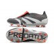adidas Predator 2024 Elite Tongue FG Noir Blanc Rouge