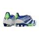 adidas Predator 2024 Elite Tongue FG Blanc Bleu Vert