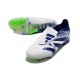 adidas Predator 2024 Elite Tongue FG Blanc Bleu Vert