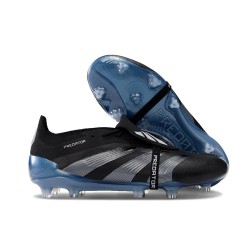 adidas Predator 2024 Elite Tongue FG Noir Bleu