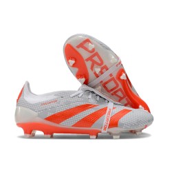 adidas Predator 2024 Elite Tongue FG Gris Rouge