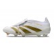 adidas Predator 2024 Elite Tongue FG Blanc Ftwr Or Métallique 
