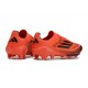 Chaussure adidas F50+ Elite FG Turbo Noir Aurore Platin Métallique