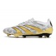 adidas Predator Elite FG Neuf Or Blanc Gris