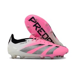 adidas Predator Elite FG Neuf Rose Blanc Noir