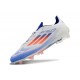 Crampons Adidas F50 Elite FG Bleu Blanc Rouge