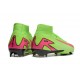 Chaussure Nike Mercurial Superfly X Elite FG Vert Rose