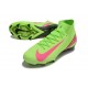 Chaussure Nike Mercurial Superfly X Elite FG Vert Rose