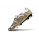 adidas Predator 2024 Elite Tongue FG Blanc Or Gris