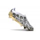 adidas Predator 2024 Elite Tongue FG Blanc Or Gris