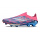 adidas F50+ Gazon Naturel FG Bleu Solaire Blanc Ftwr Rose