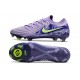 Nike Phantom Luna 2 Elite Low FG Neuf Violet Agate Volt Très Pâle