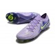Nike Phantom Luna 2 Elite Low FG Neuf Violet Agate Volt Très Pâle