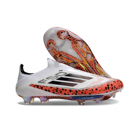 adidas F50+ Gazon Naturel FG X Messi Blanc Noir Rouge