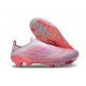 adidas F50+ Gazon Naturel FG Rose Blanc