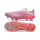 adidas F50+ Gazon Naturel FG Rose Blanc