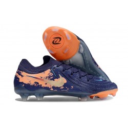 Nike Phantom Luna 2 Elite Low FG Neuf Bleu Orange Or