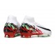 Nike Zoom Mercurial Superfly 10 Elite FG Blanc Rouge Noir
