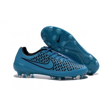 Crampons de Football Neuf Nike Magista Opus FG ACC Bleu Noir
