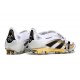 adidas Predator 2025 Elite FT FG Blanc Ftwr Or Métallique