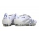 adidas Predator 2025 Elite FT FG Blanc Argent Métallique Royal Vif