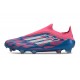Adidas F50 Elite Sans Lacets FG Neuf Bleu Solaire Blanc Ftwr Rose